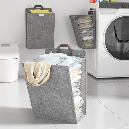 Foldable laundry basket